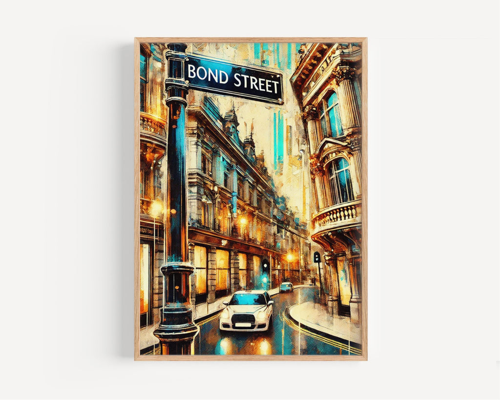 Bond Street Wall Art Modern - London, United Kingdom