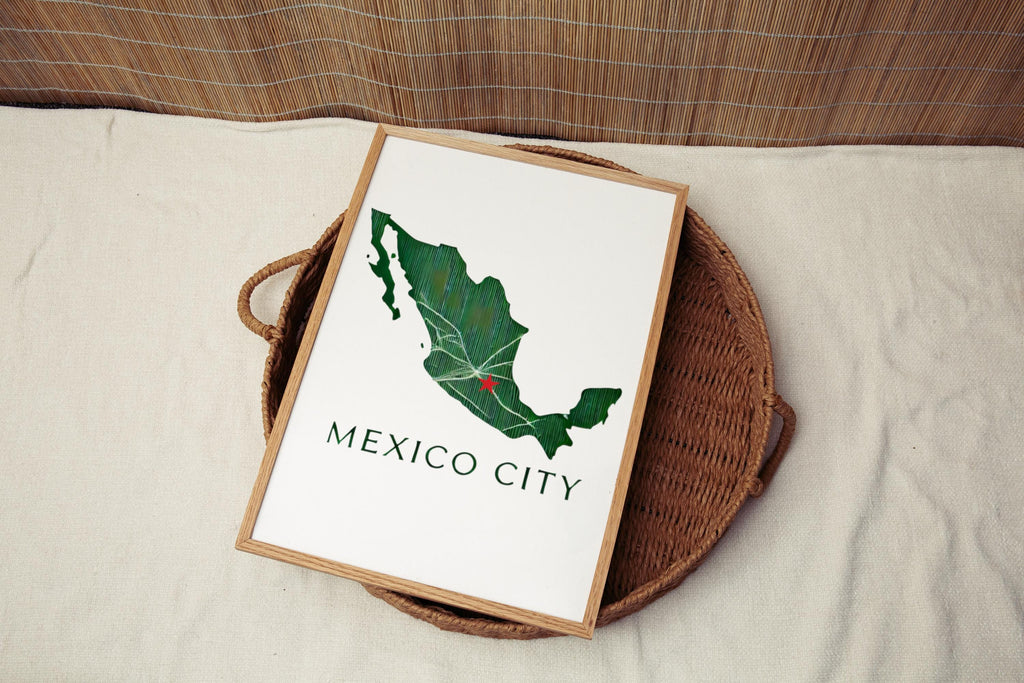 Mexico City Print - Mexico City, Mexico