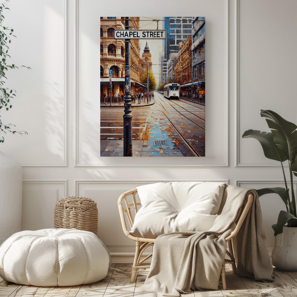 Chapel Street Print Modern - Melbourne, Australia