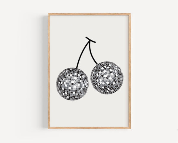 College Disco Wall Art Retro Dorm Decor