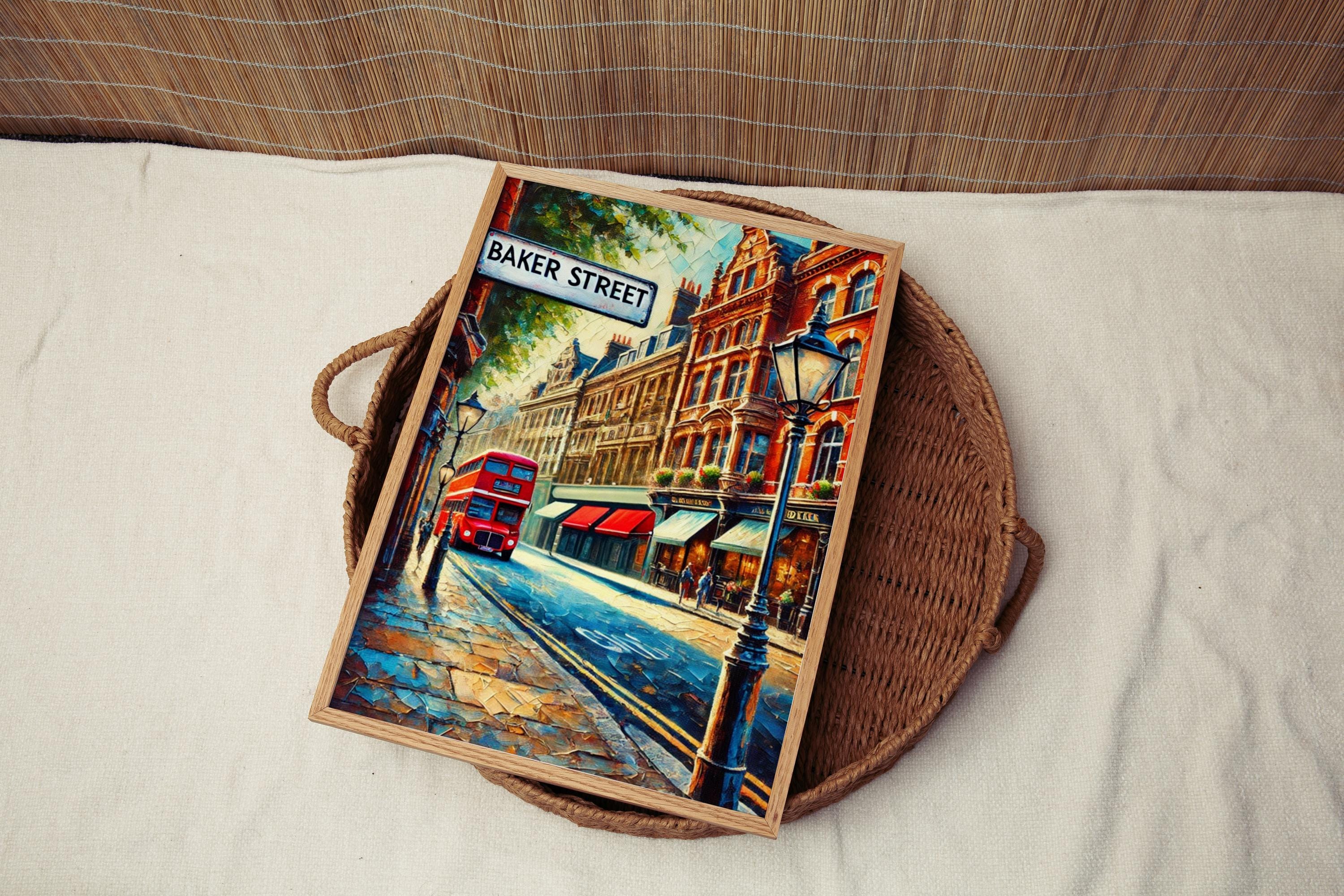 Baker Street Vintage Print - London, United Kingdom