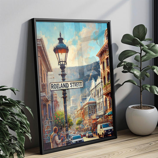 Roeland Street Wall Art, Cape Town Print, South Africa Travel Souvenir, Heritage City Decor, Fine Art Poster, Gift for Travelers