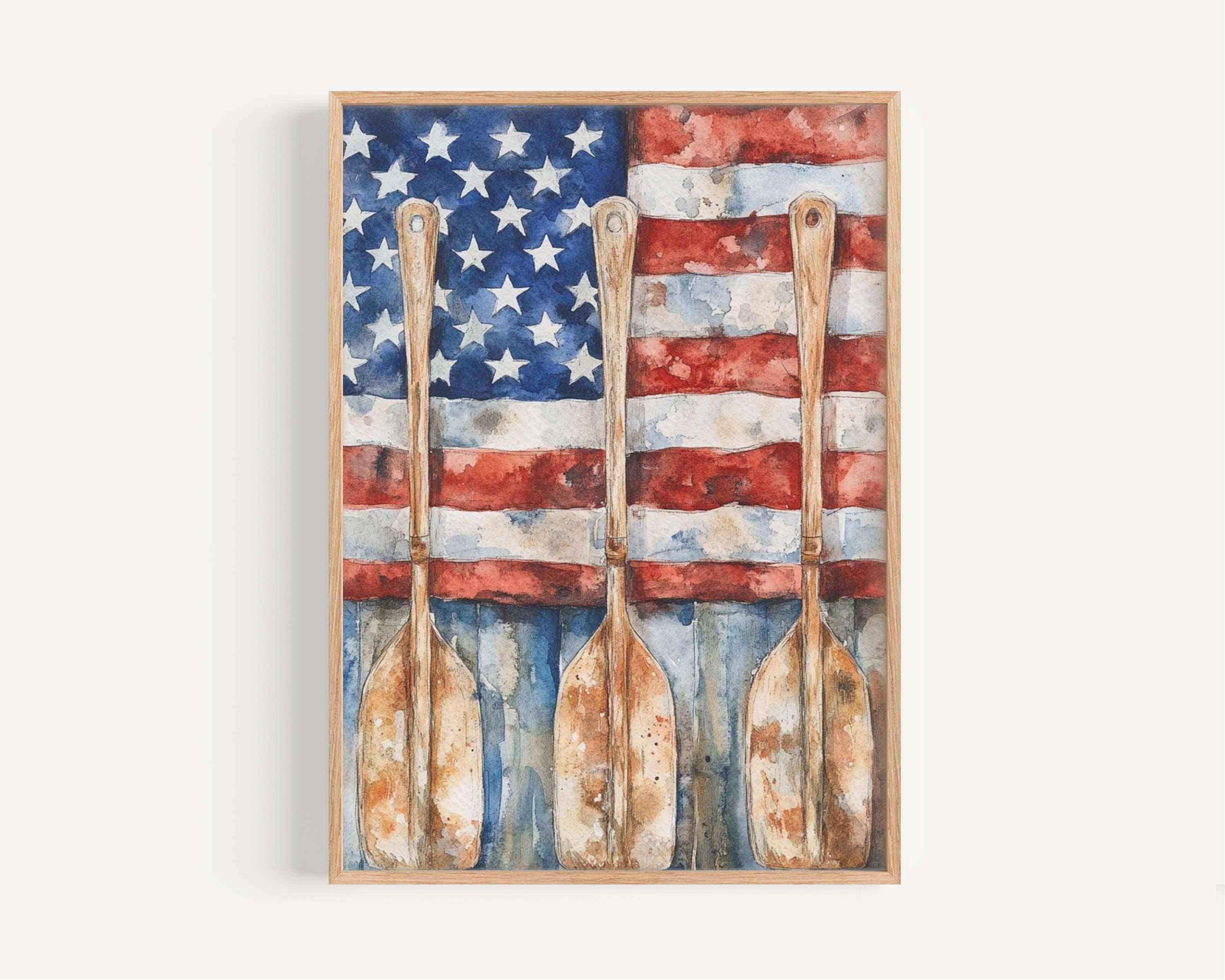 Boat Patriotic Poster - United States