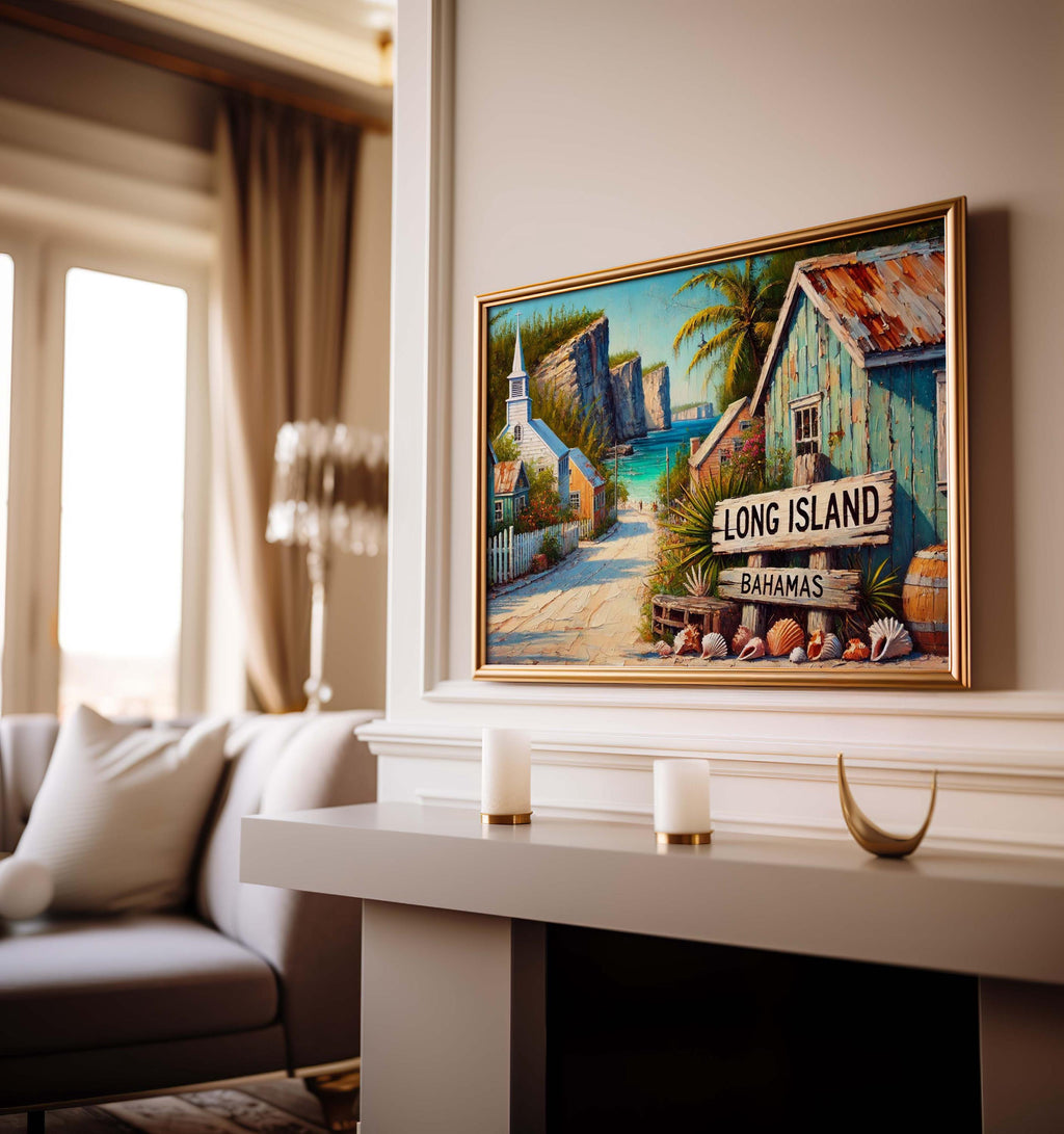 Long Island Print Tropical - Bahamas
