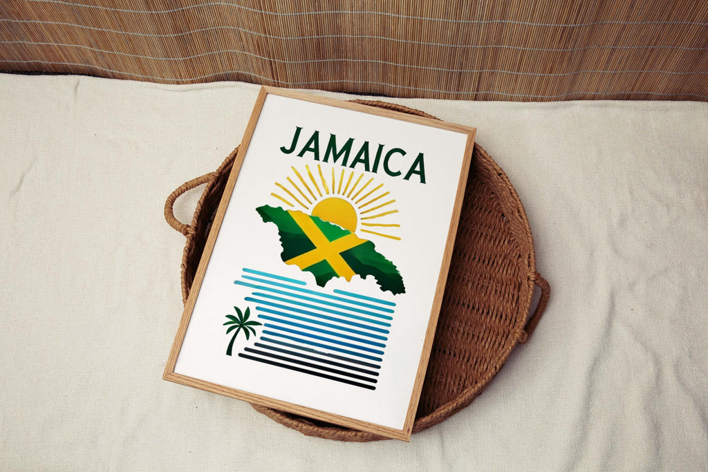 Jamaica Tropical Wall Art - Jamaica