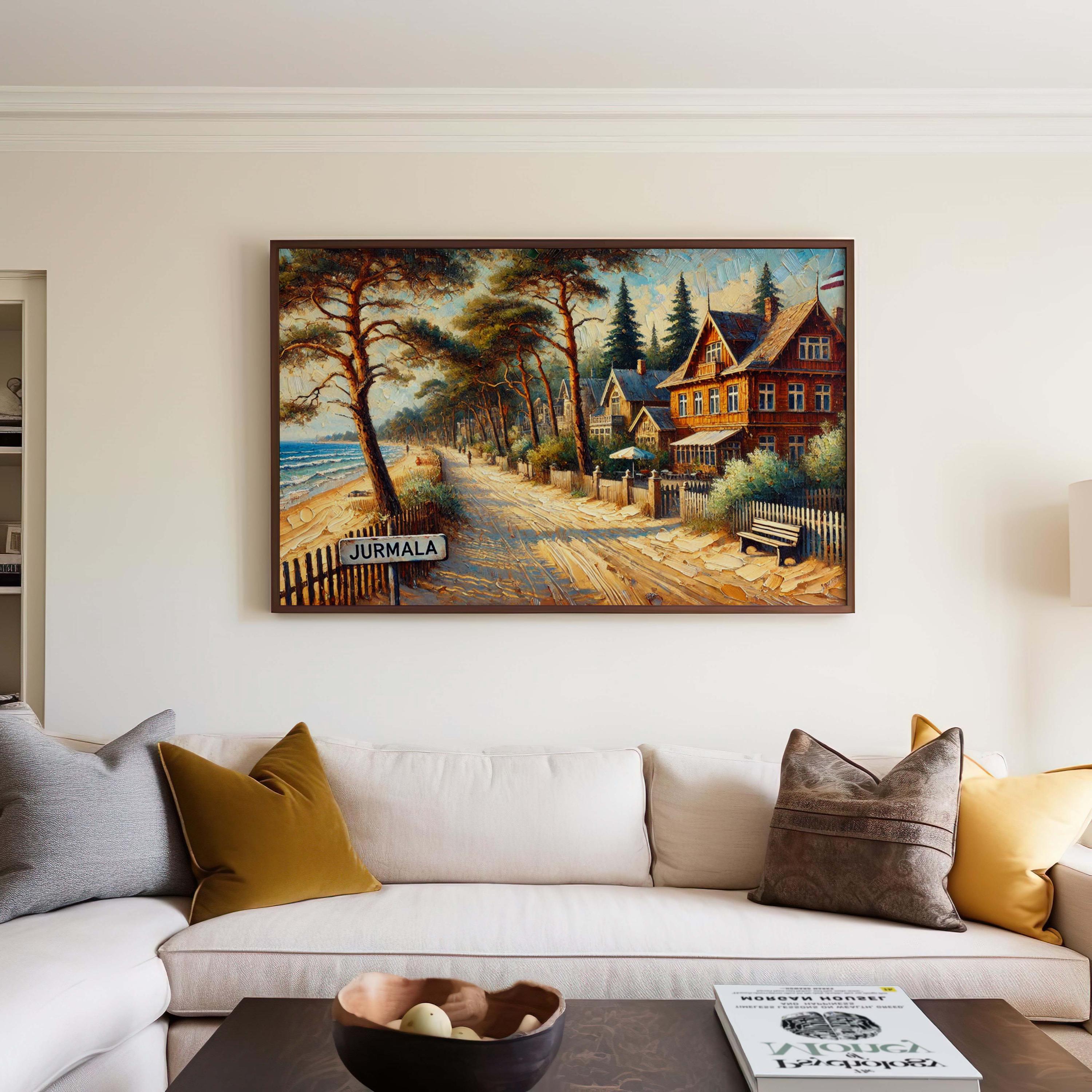 Jurmala Seaside Print - Jurmala, Latvia