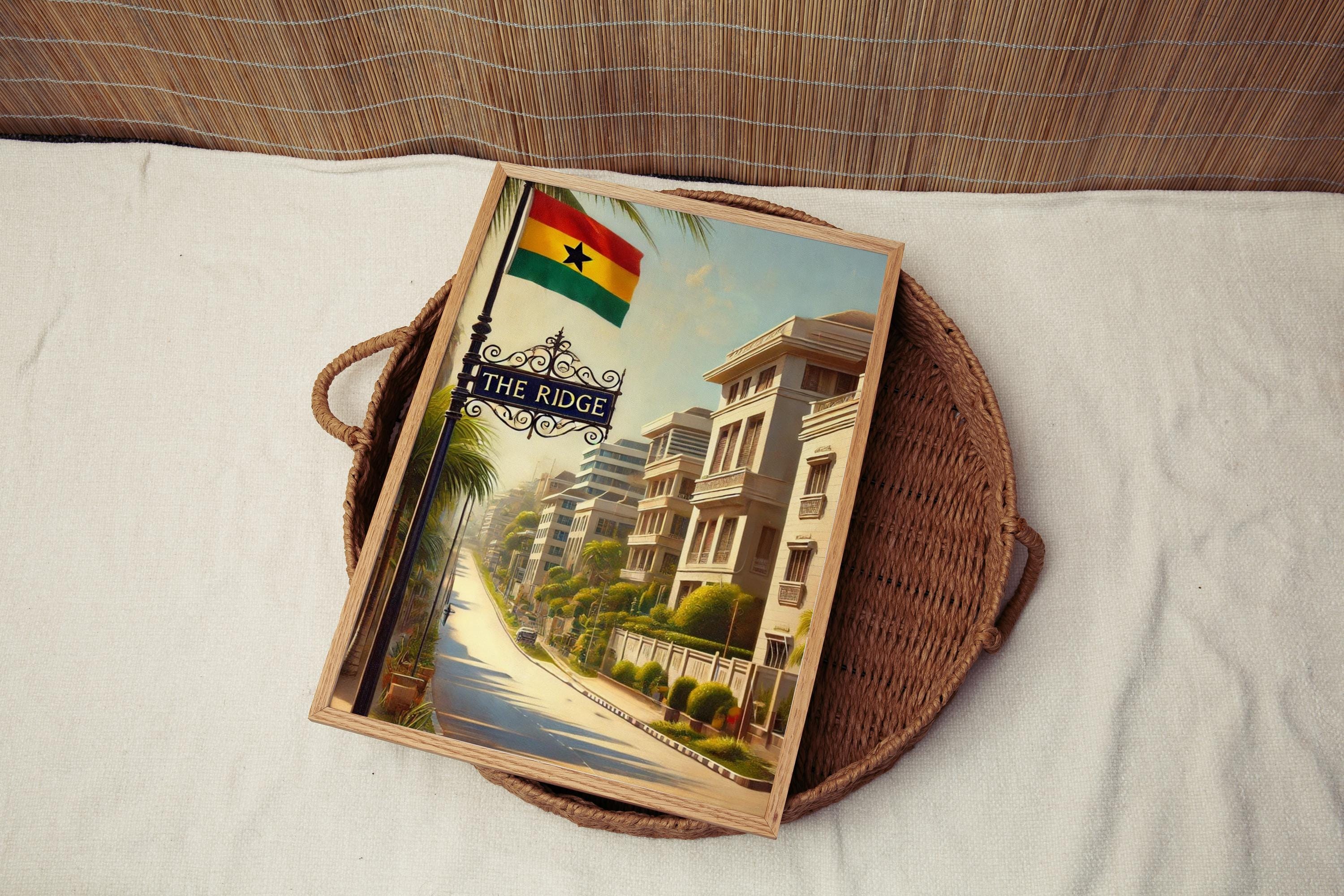 The Ridge Wall Art Decor - Accra, Ghana
