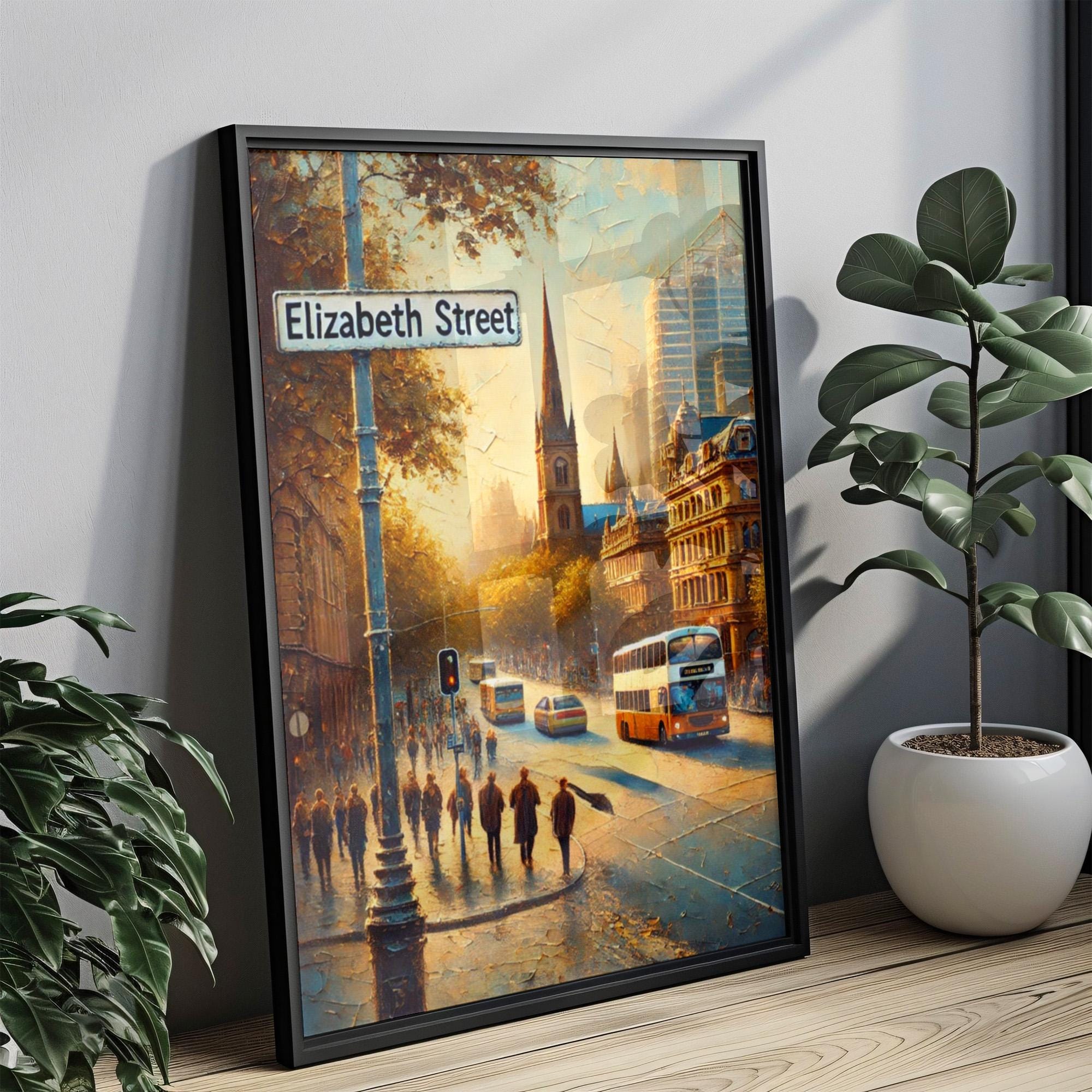 Elizabeth Street Print - Sydney, Australia