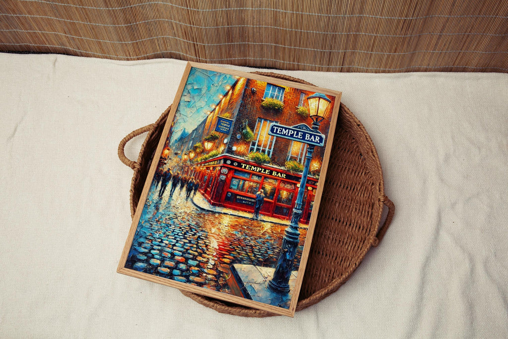 Temple Bar Wall Art Decor - Ireland