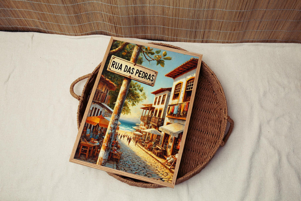 Rua Das Pedras Wall Art Coastal - Búzios, Brazil