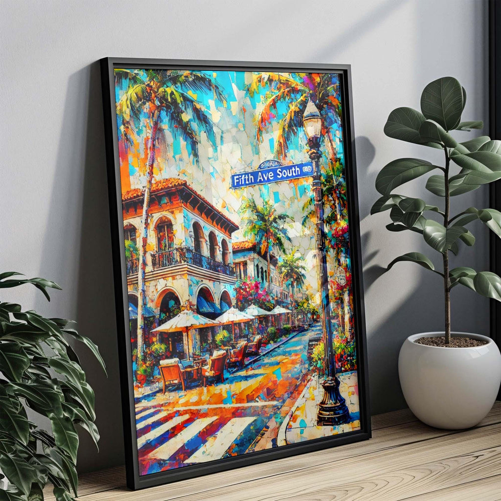 Fifth Avenue South Wall Art - Naples, Florida, USA