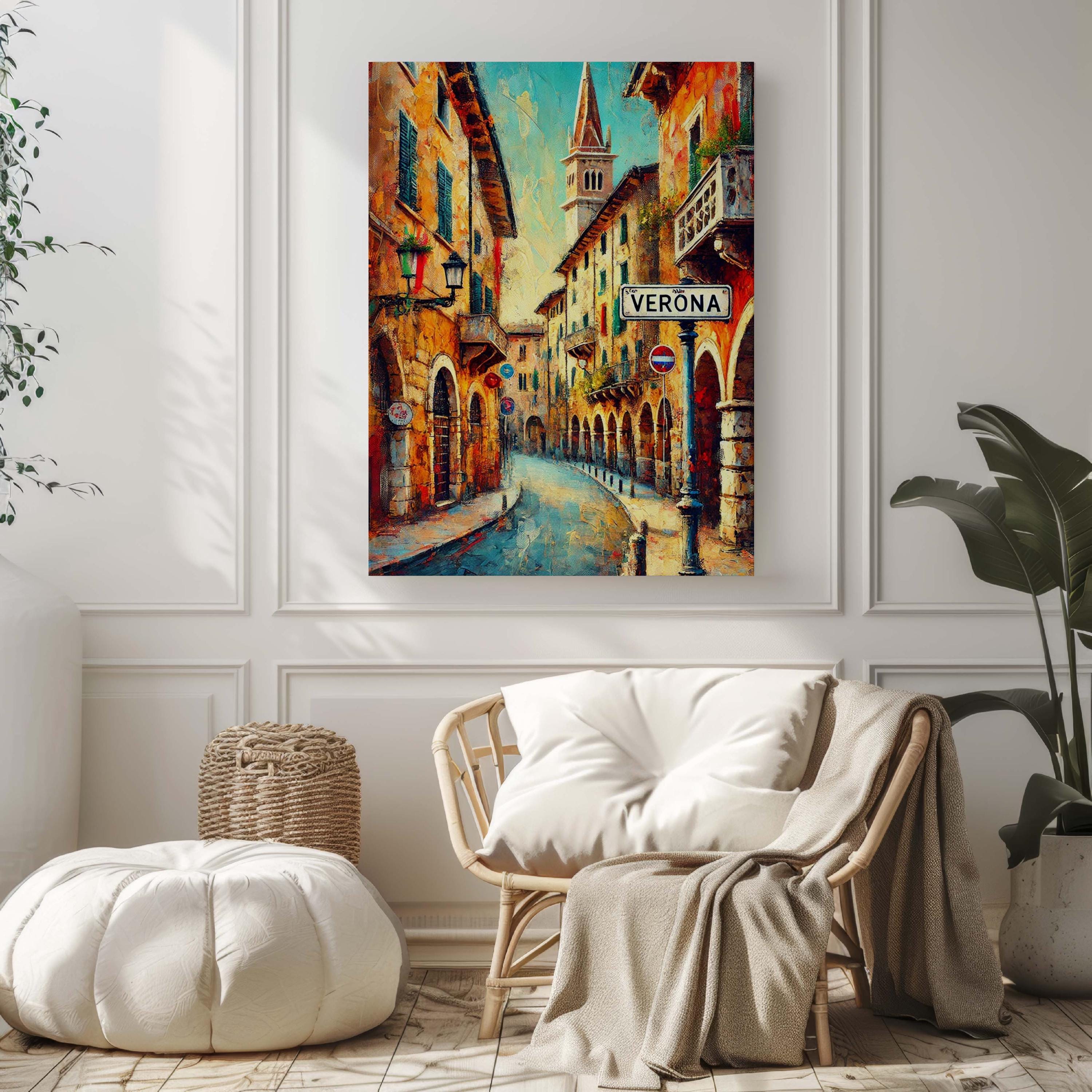 Verona Print Vintage - Verona, Italy