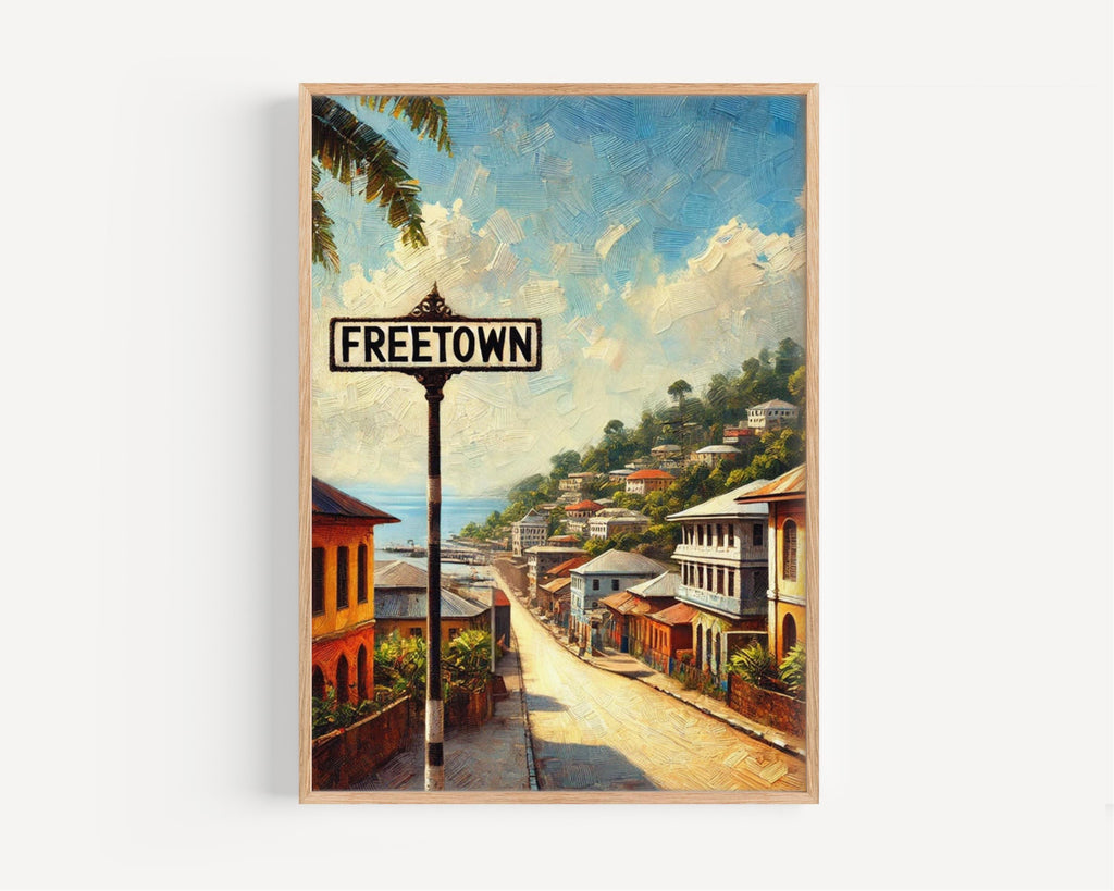 Freetown Wall Art Decor - Sierra Leone