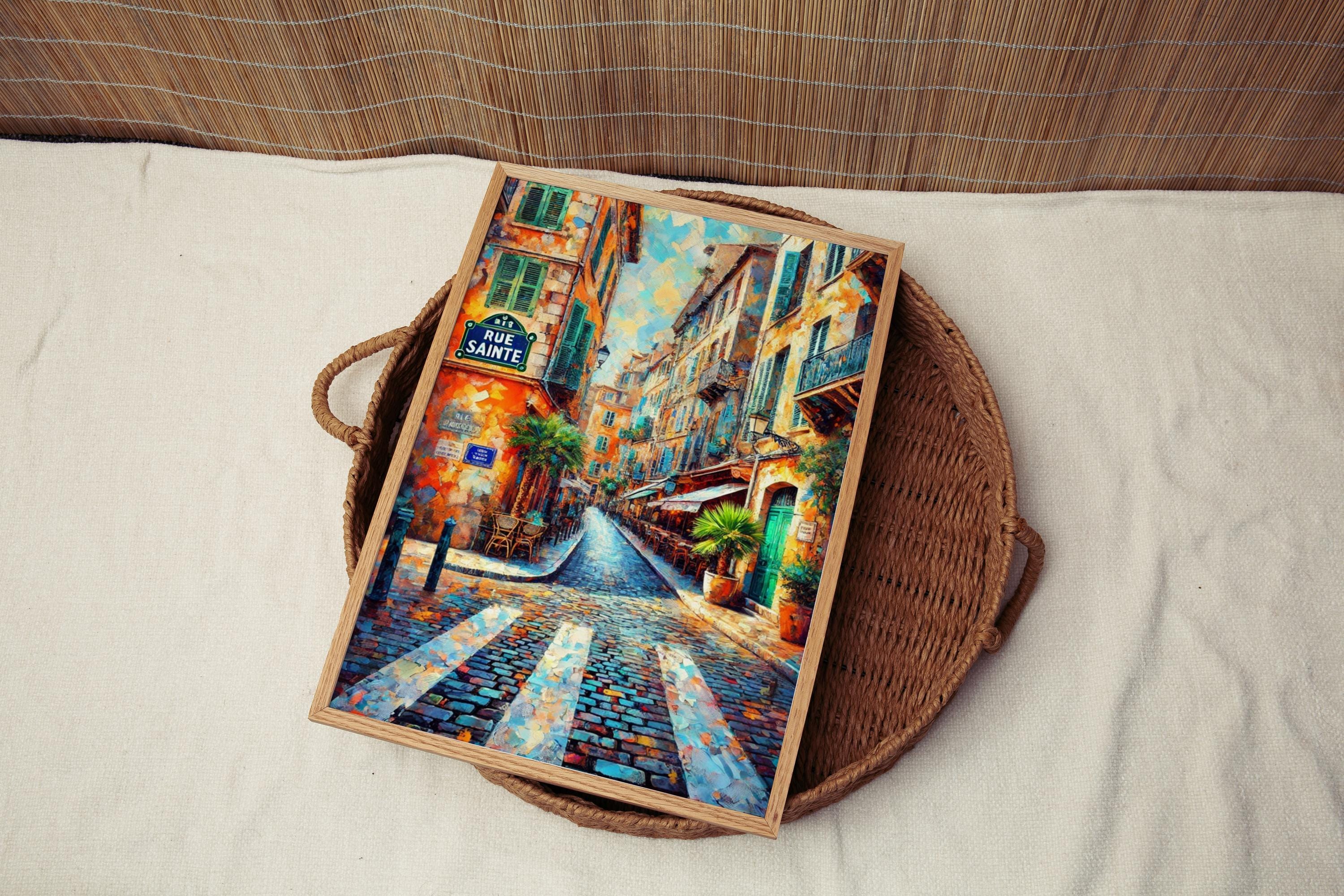 Rue Sainte Vintage Print - Marseille, France