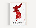 Seoul Minimalist Poster - Seoul, South Korea