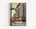 Steinway Street Print - Queens, New York, USA