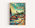 Kuopio Minimalist Print - Kuopio, Finland