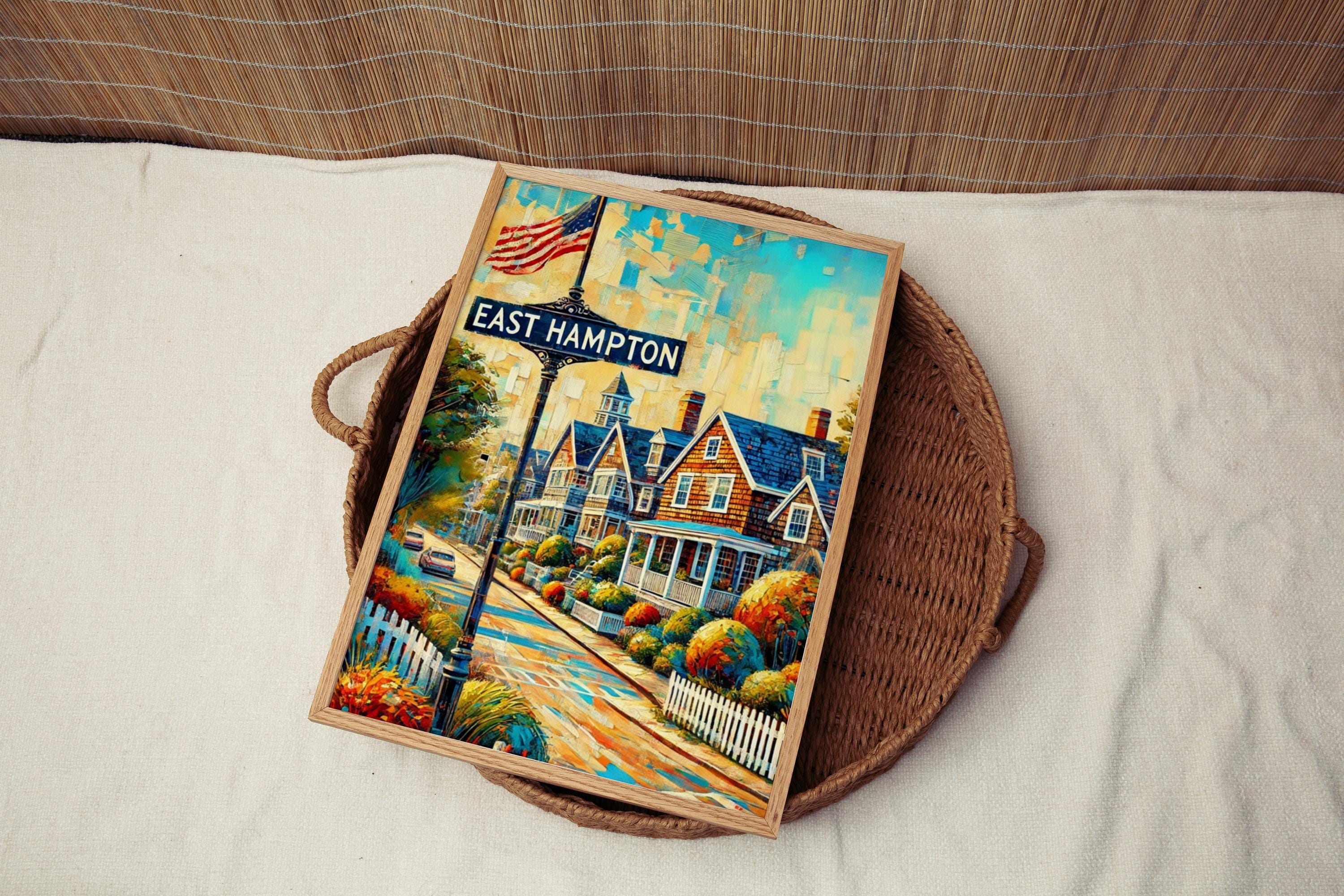 East Hampton Print - East Hampton, New York, USA