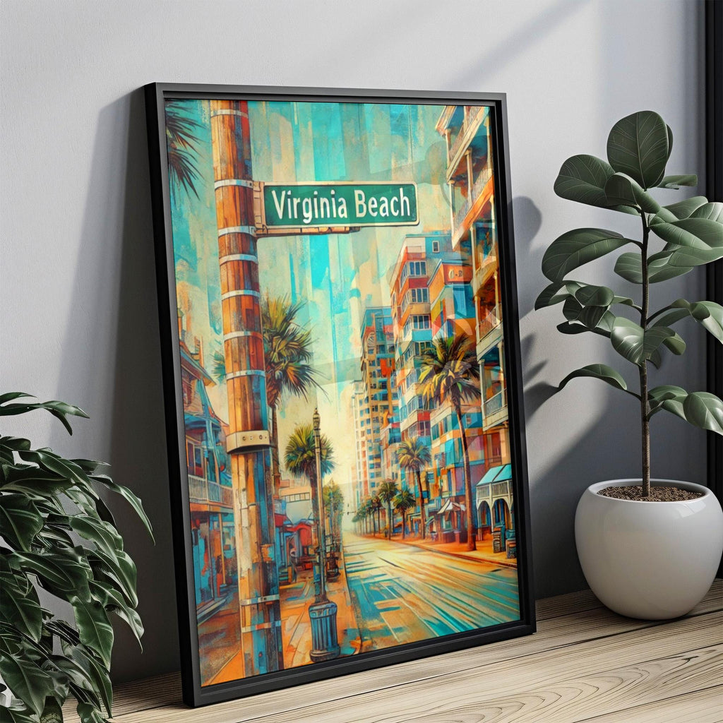 Virginia Beach Wall Art - Virginia Beach, Virginia, USA