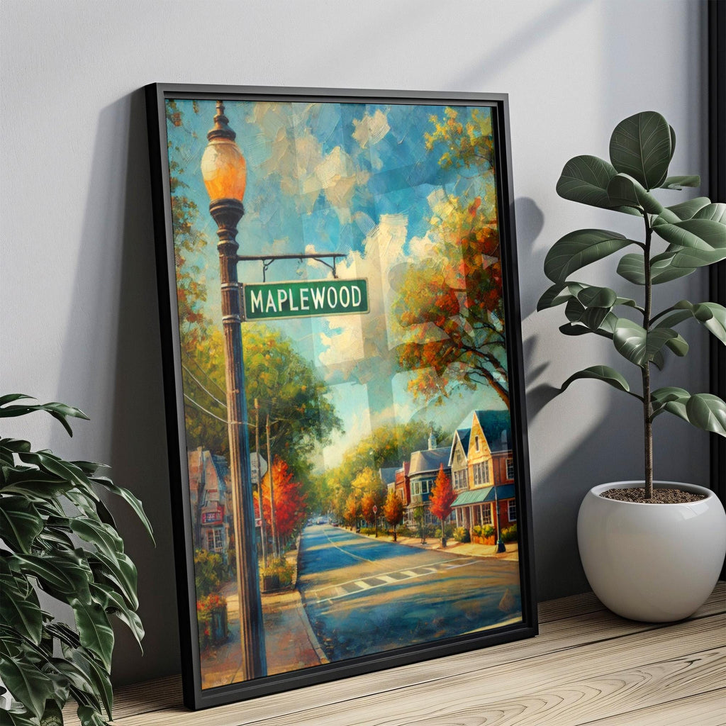 Maplewood Wall Art - Millburn, New Jersey, USA