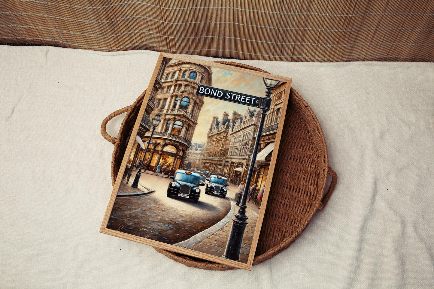 Bond Street London Print: United Kingdom Travel Art