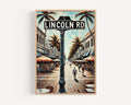 Lincoln Road Wall Art - Miami Beach, Florida, USA