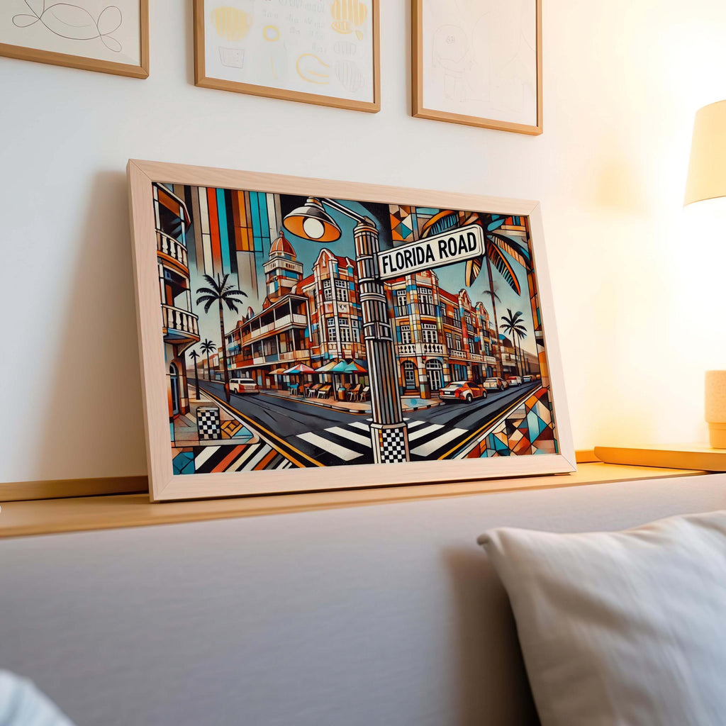 Florida Road Print - Durban, South Africa