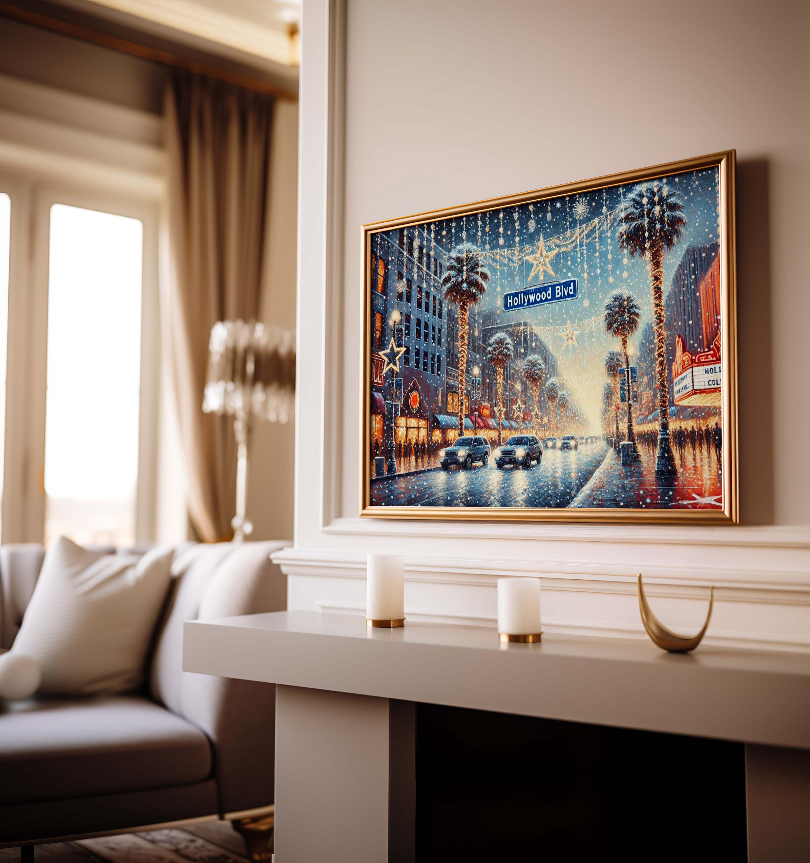 Hollywood Boulevard Print - Los Angeles, California, USA