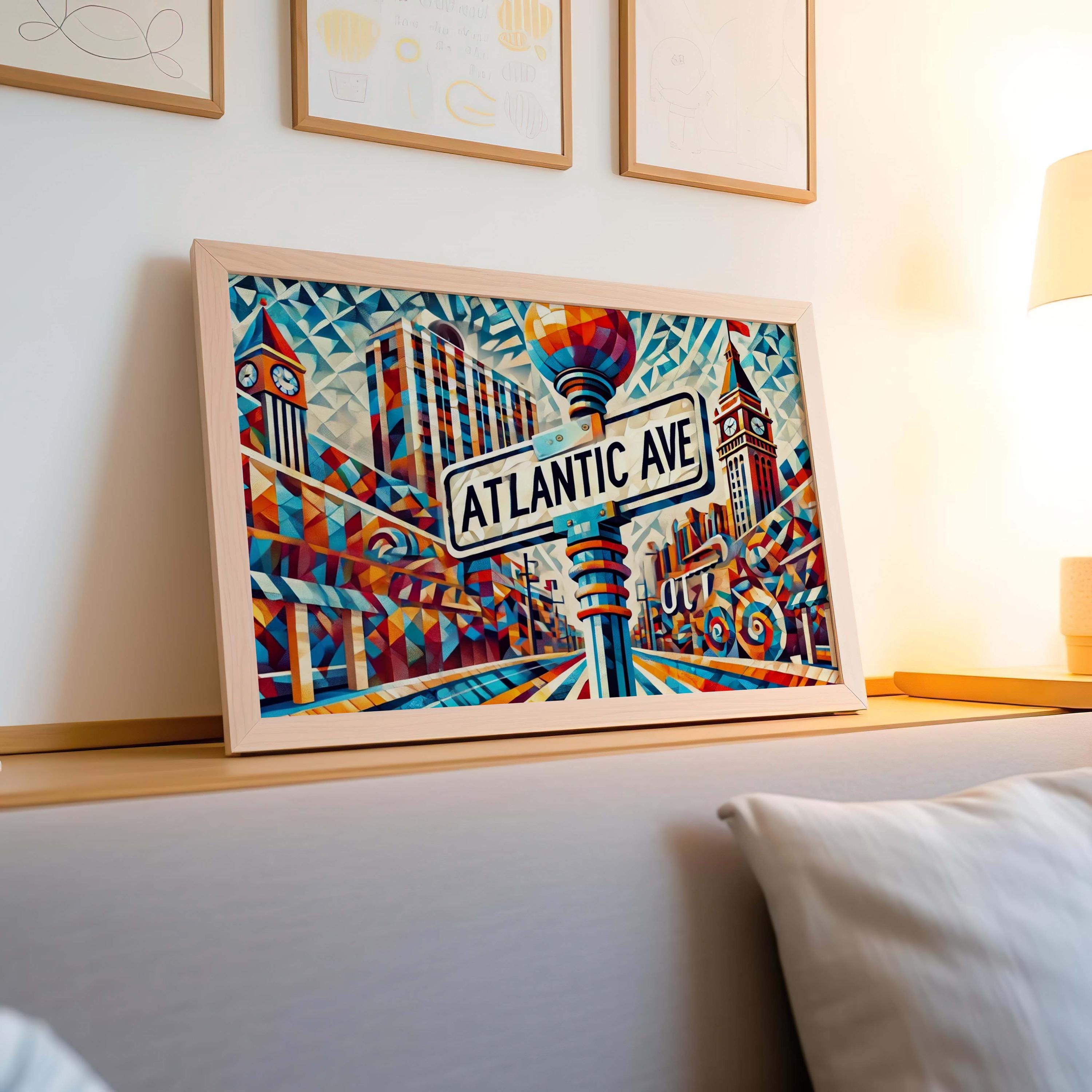 Atlantic Avenue Wall Art - Atlantic City, New Jersey, USA