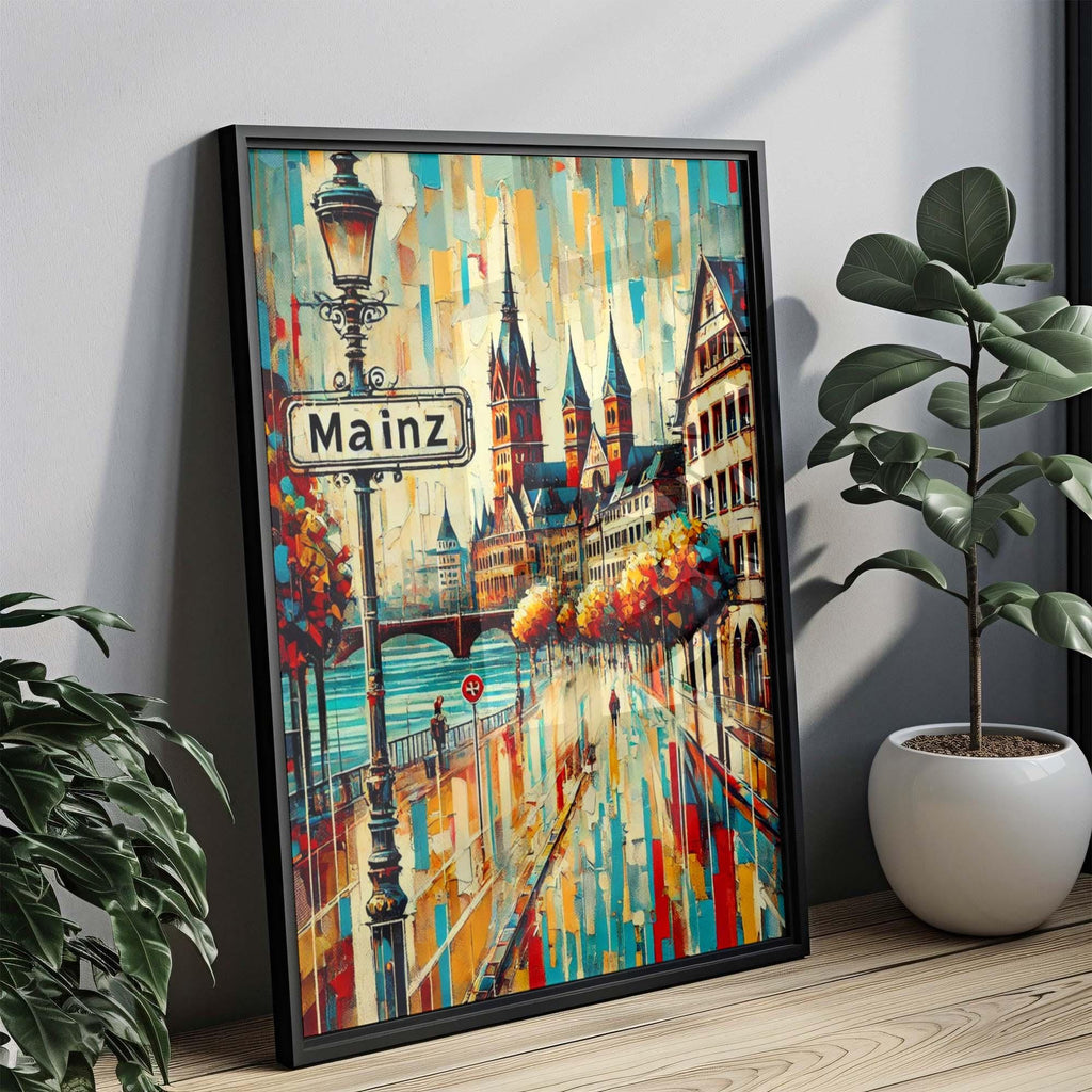 Mainz City Art Print - Mainz, Germany