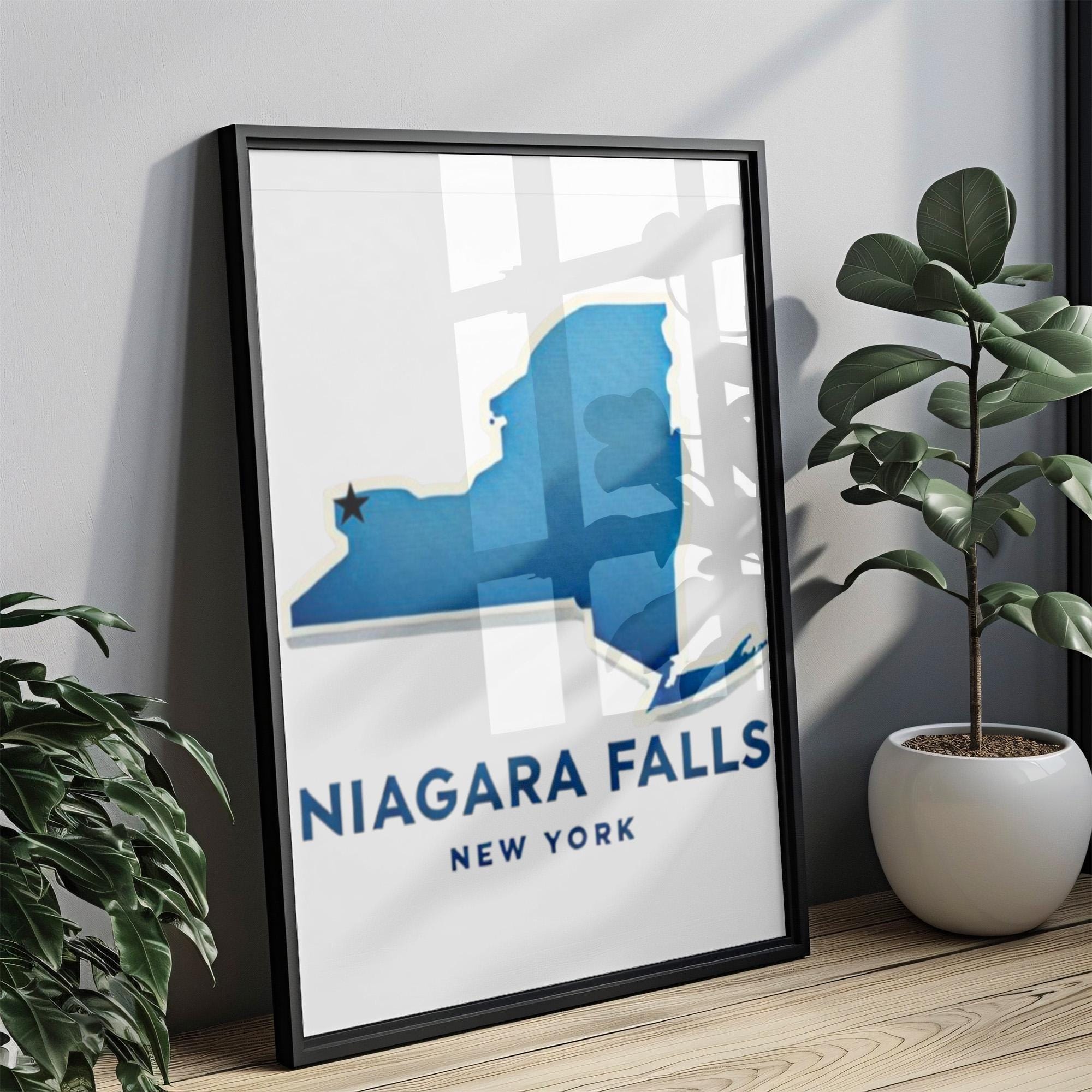 Niagara Falls Print - Niagara Falls, New York, USA