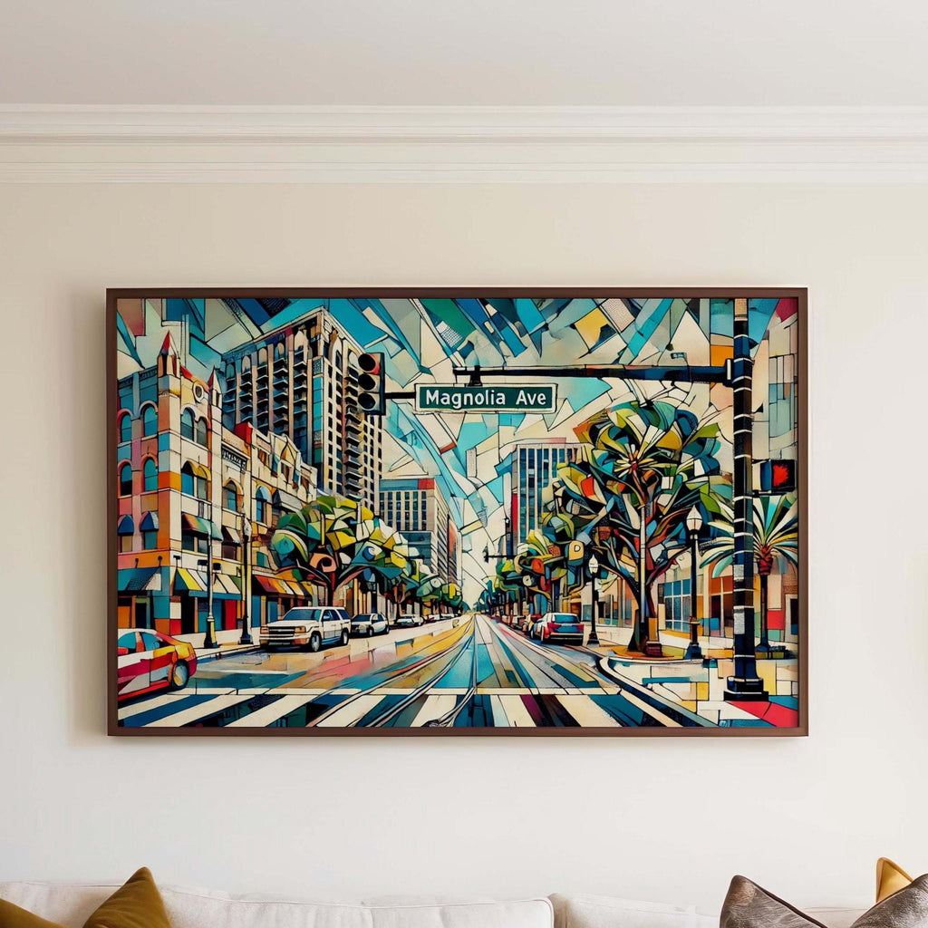 Magnolia Avenue Print - Orlando, Florida, USA