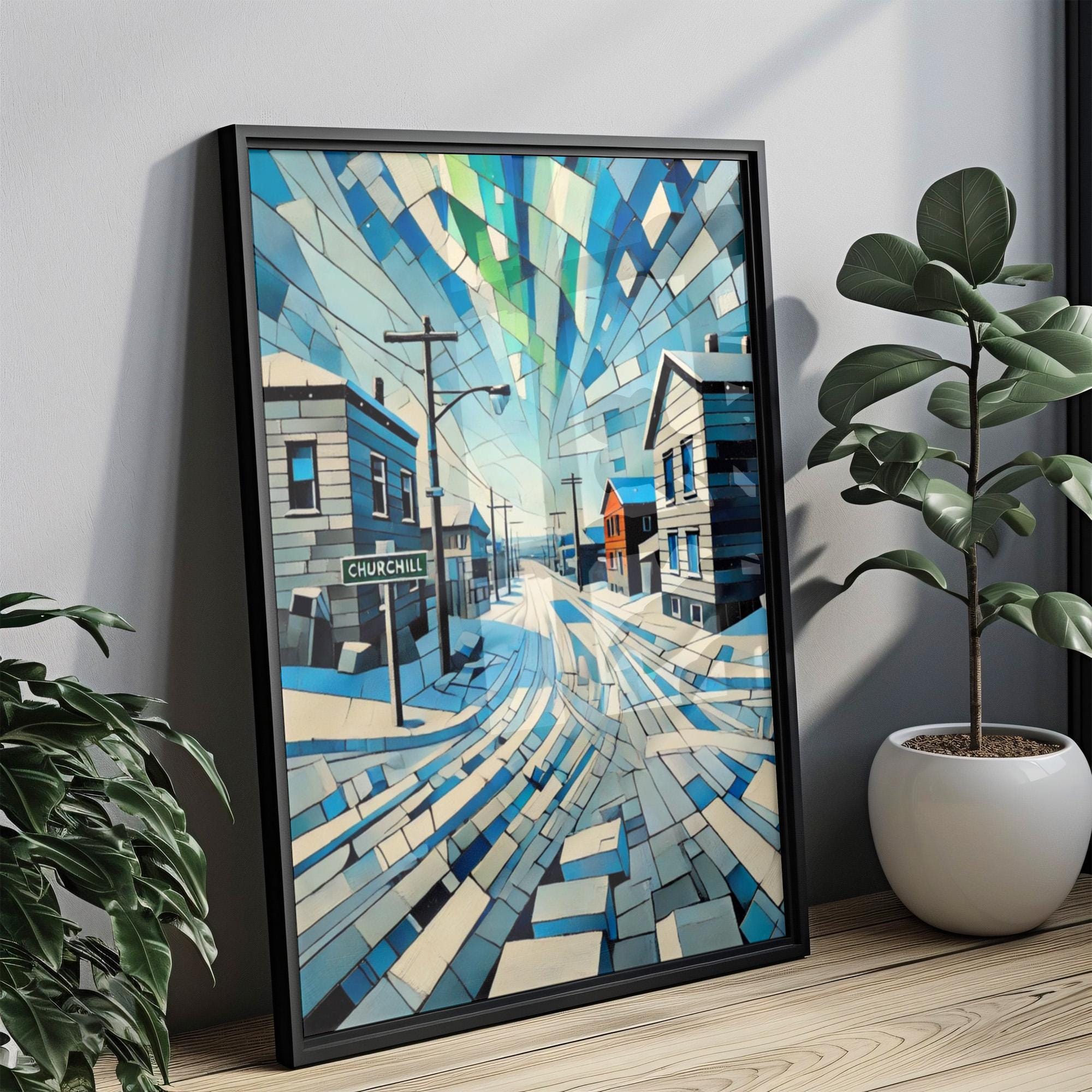 Churchill Vintage Print - Manitoba, Canada