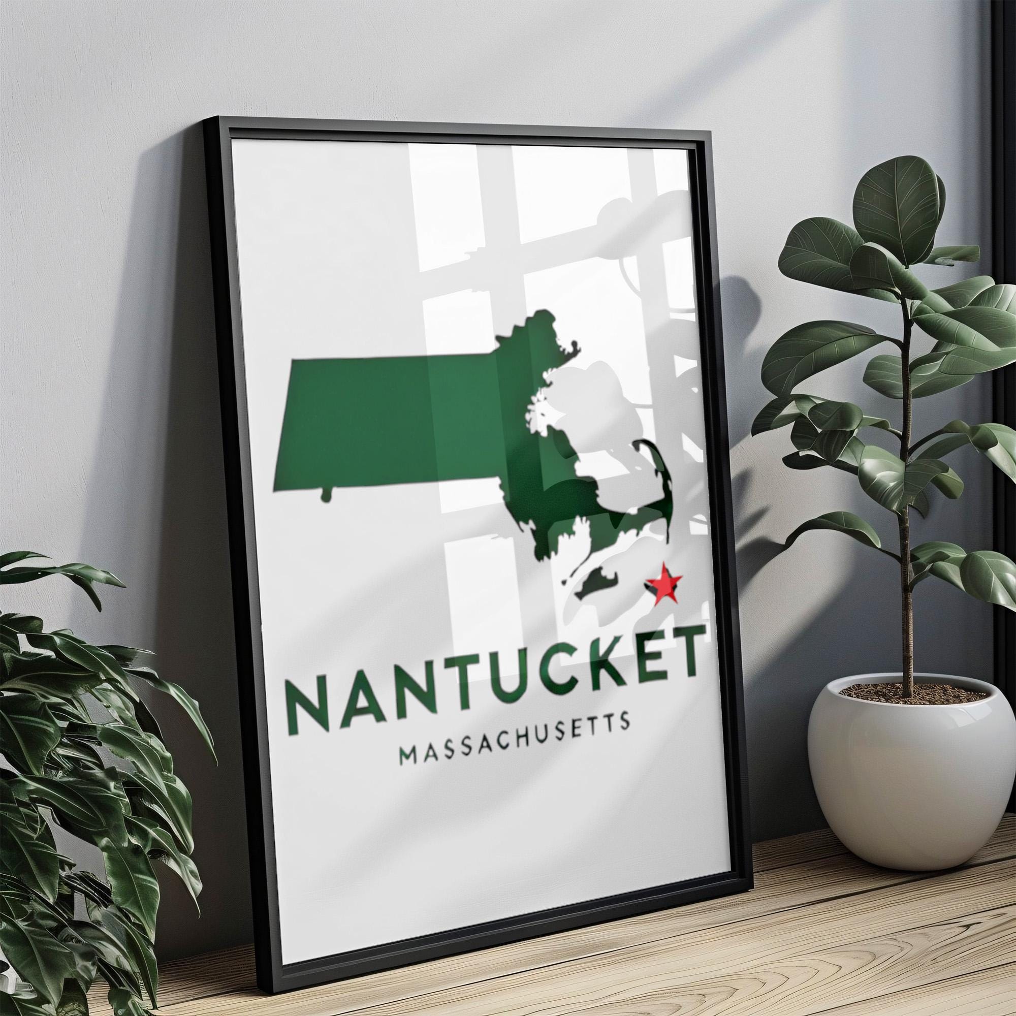 Nantucket Print Scenic - Nantucket, Massachusetts, USA