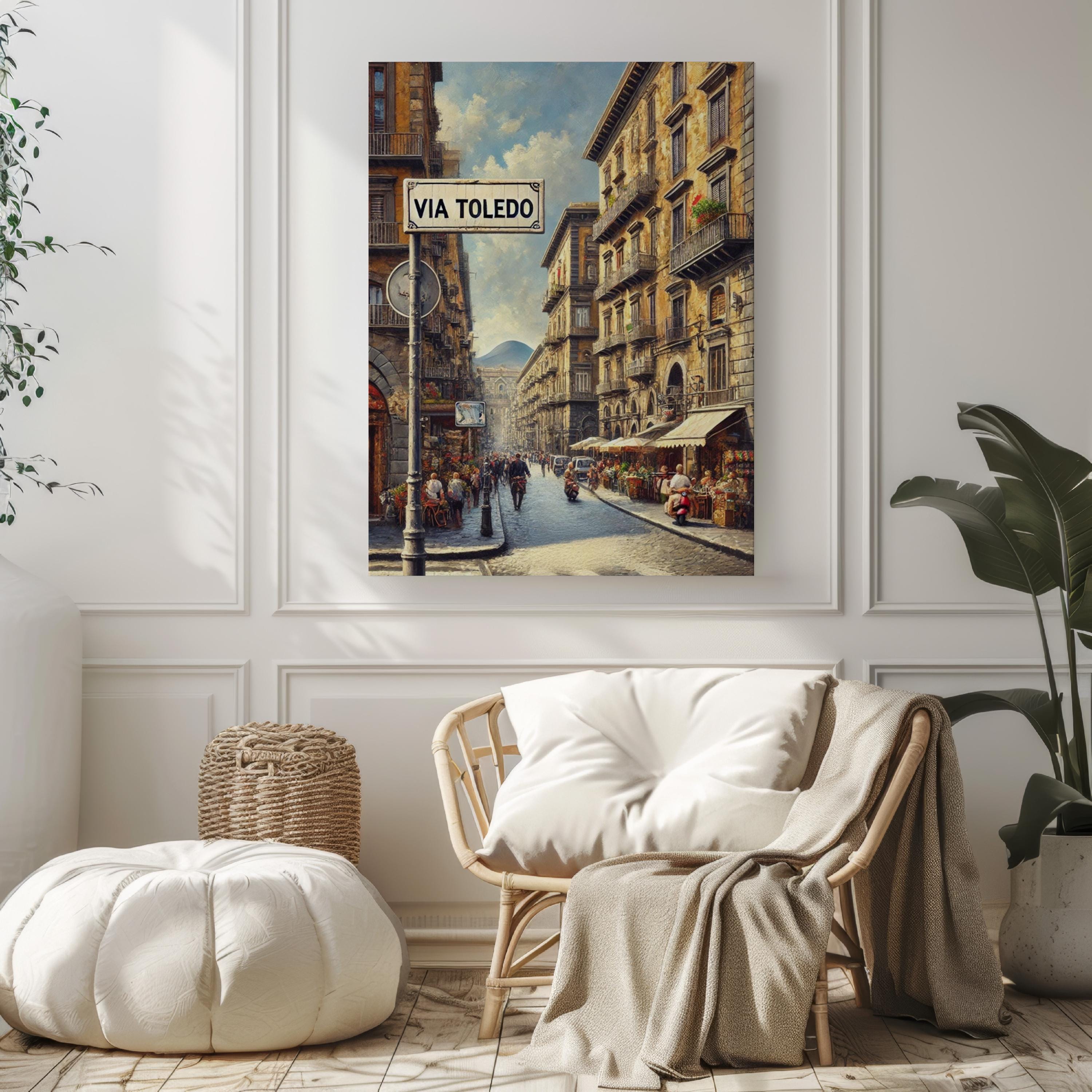 Via Toledo Wall Art - Naples, Italy