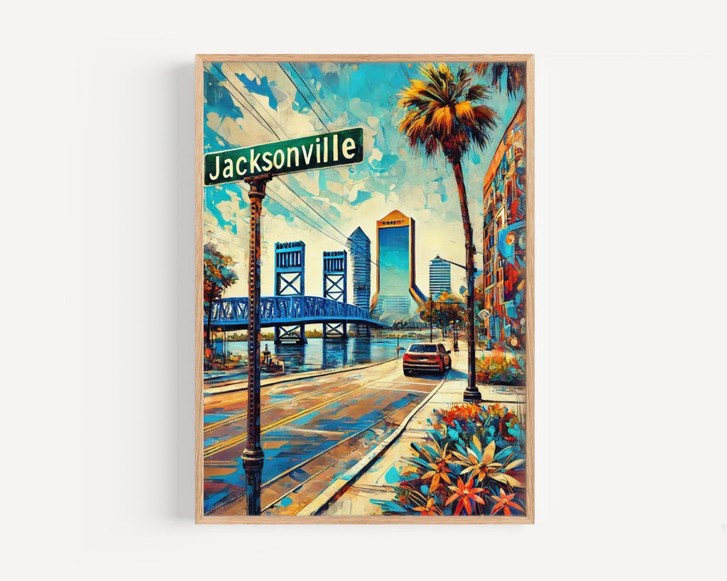 Jacksonville Coastal Wall Art - Jacksonville, Florida, USA