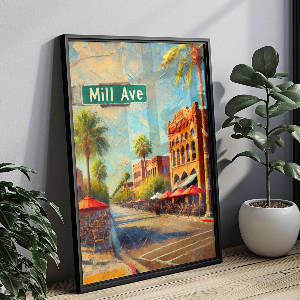Mill Avenue Print - Tempe, Arizona, USA