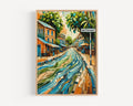 Waterkant Print - Paramaribo, Suriname
