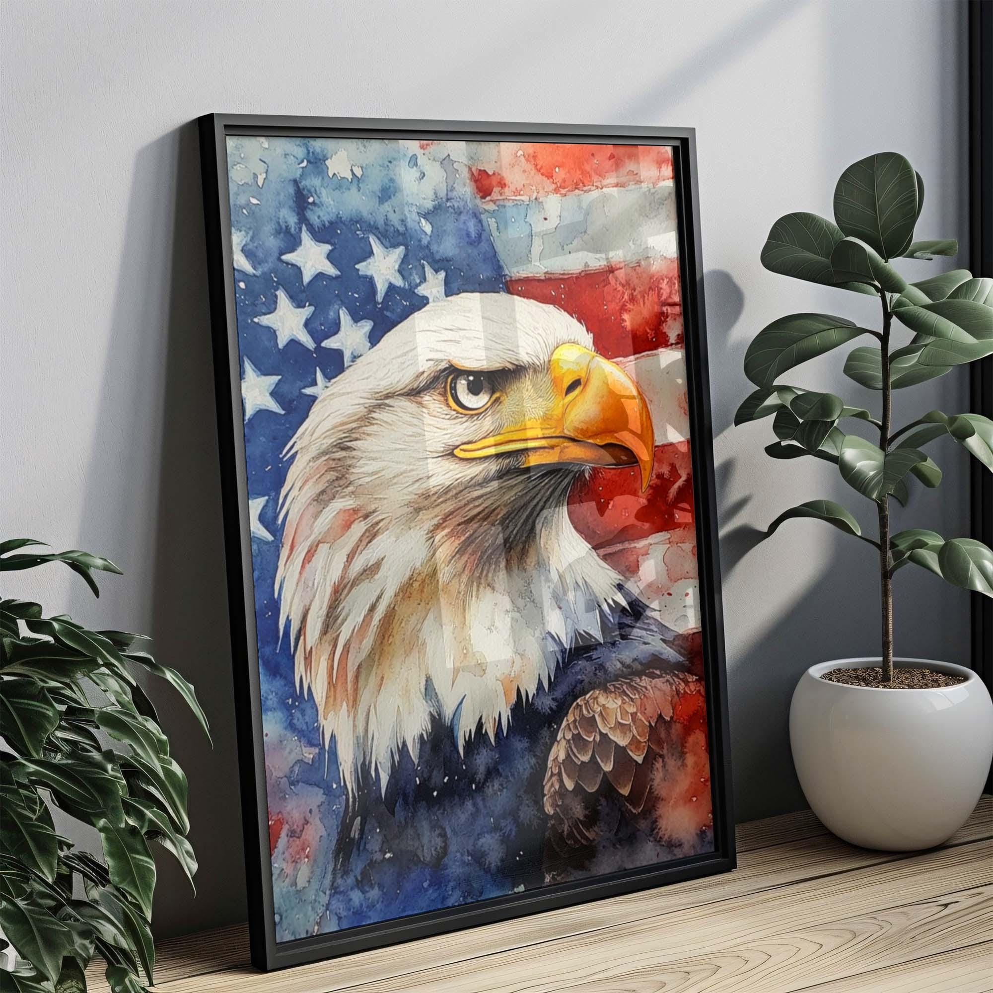 Eagle Wall Art Patriotic - United States