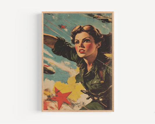American Vintage Abstract USA Wall Art | Patriotic United States Poster | Independence Day Home Decor | Modern American Flag Artwork
