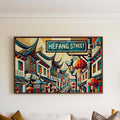 Hefang Street - Hangzhou Art Wall Wall Art Print – Hefang Street - Hangzhou Art Wall, USA, North America