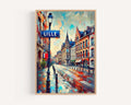 Lille Travel Poster - Lille, France