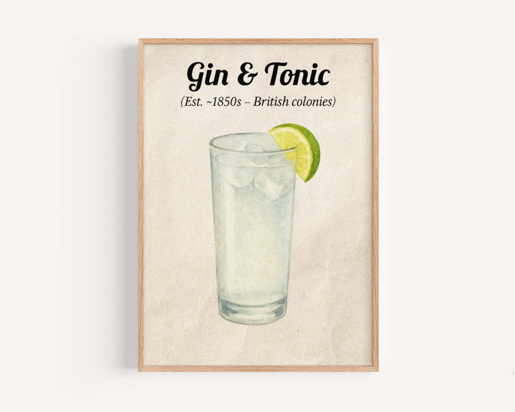 Gin And Tonic Wall Art