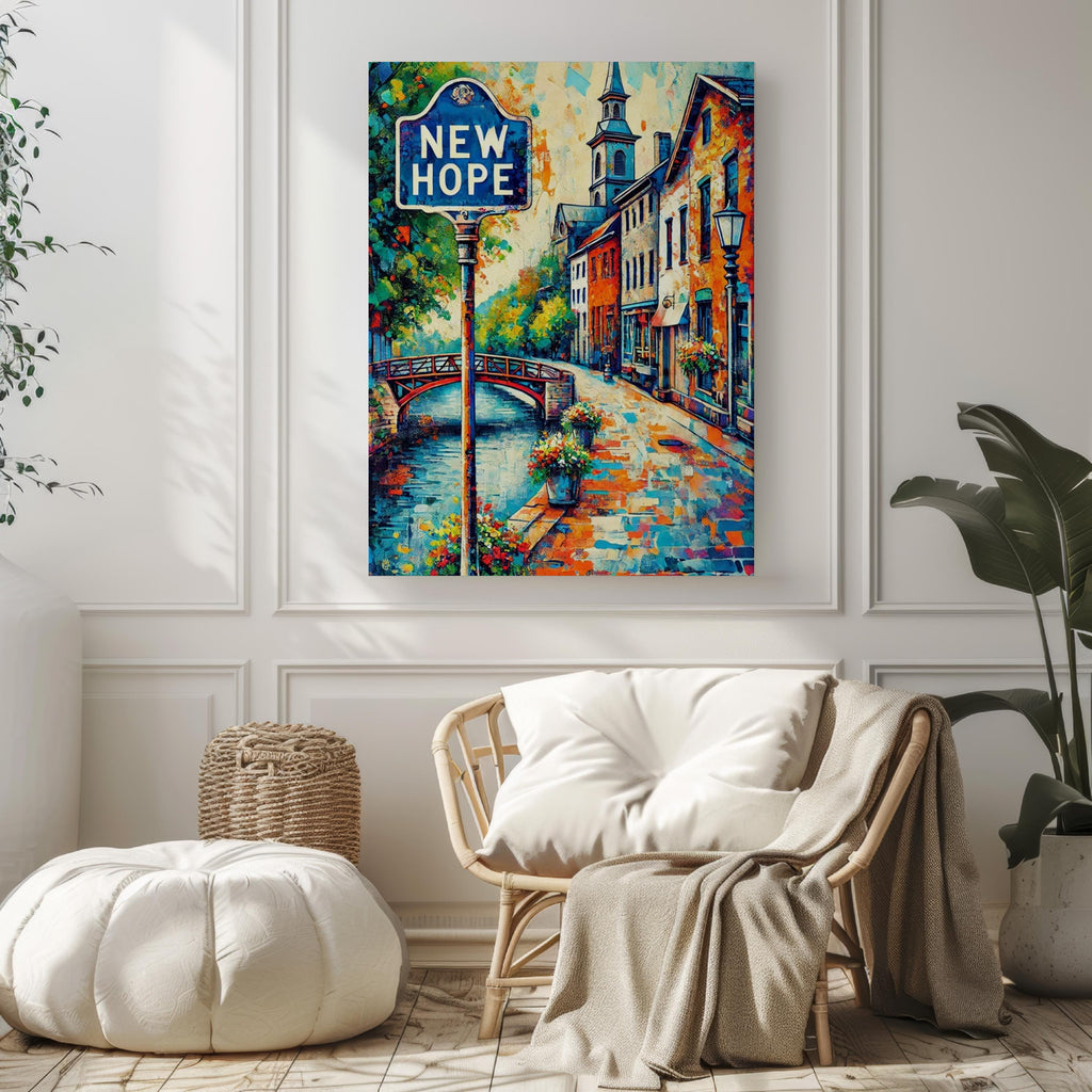New Hope Wall Art - New Hope, Pennsylvania, USA