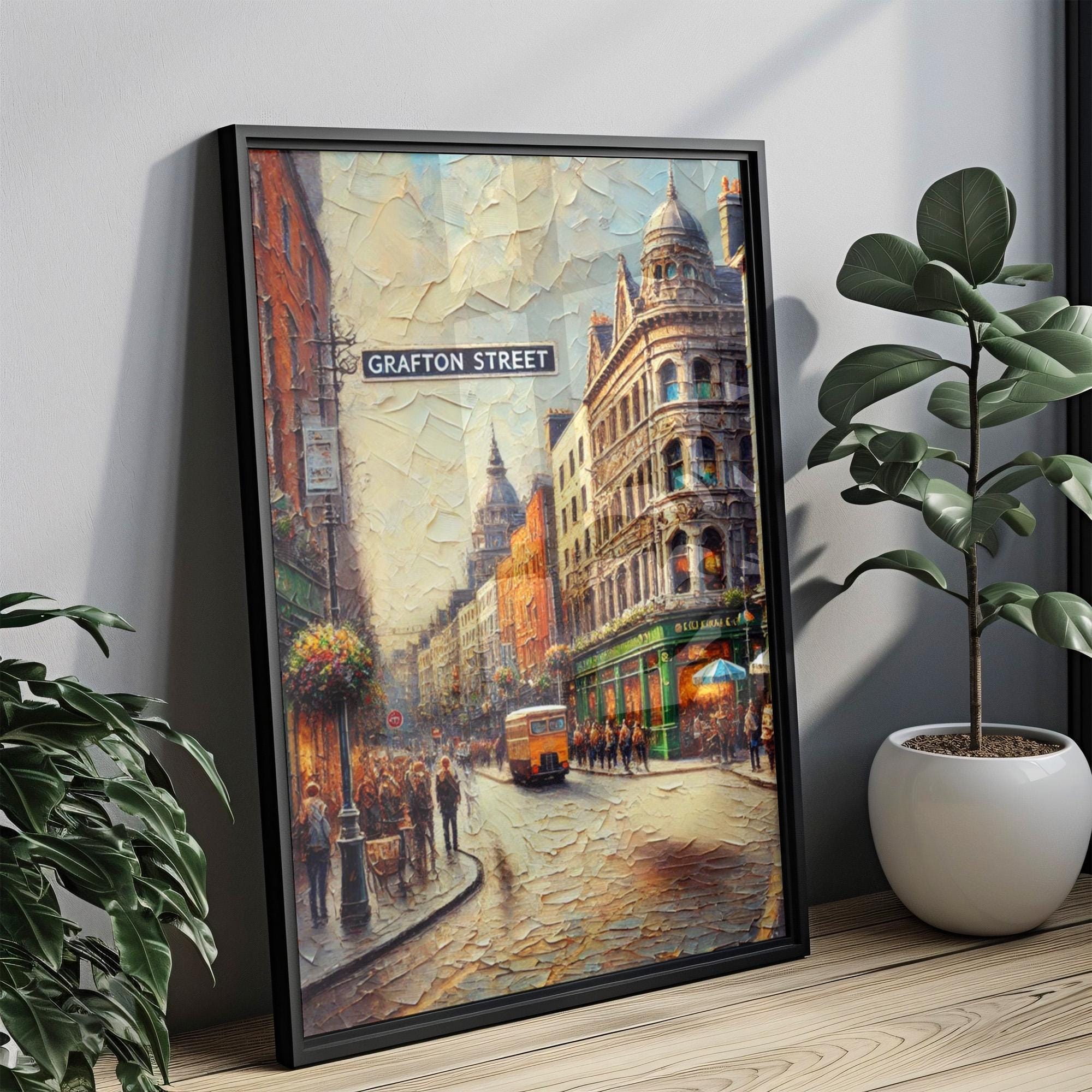 Grafton Street Print - Dublin, Ireland