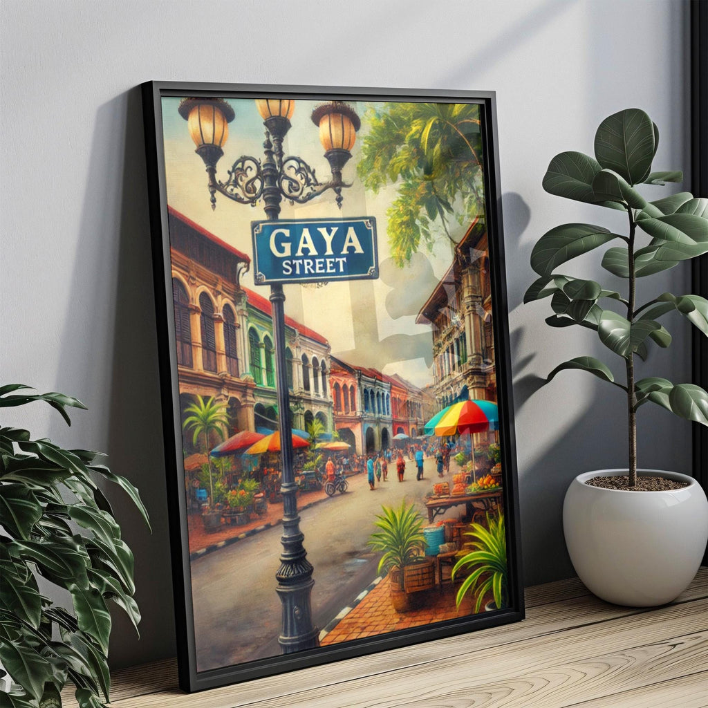 Gaya Street Wall Art Decor - Malaysia