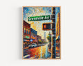 Greenville Ave Print - Dallas, Texas, USA