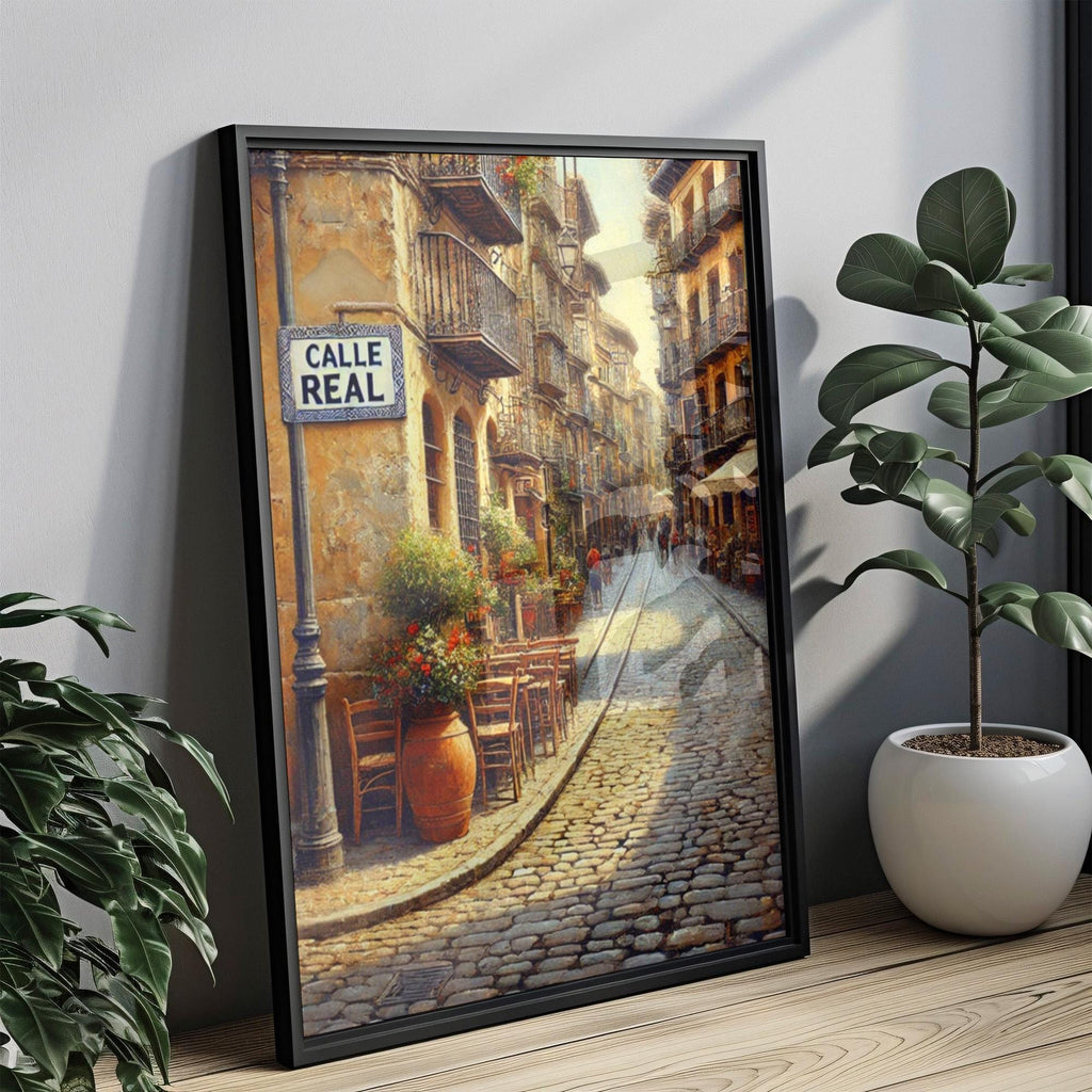 Calle Real Print - La Coruna, Spain