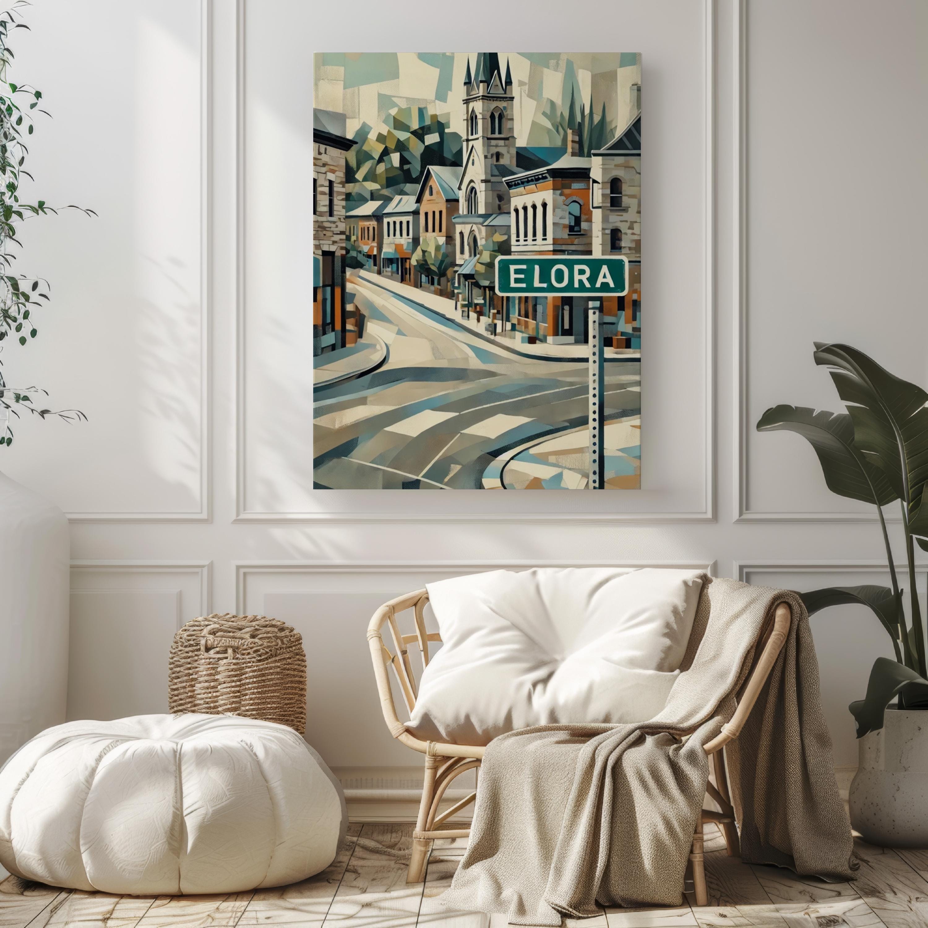 Elora Print Vintage - Ontario, Canada