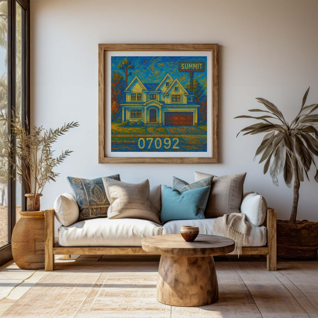Home Portrait Wall Art Personalized